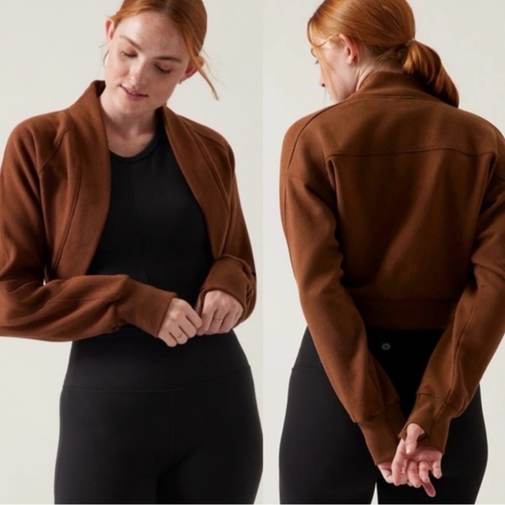 Athleta crop shrug